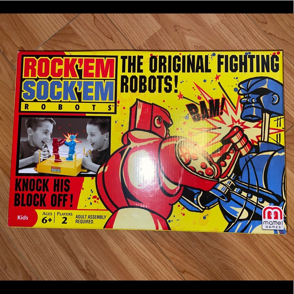Rock'em Stock'em Fighting Robots Fighting Game
